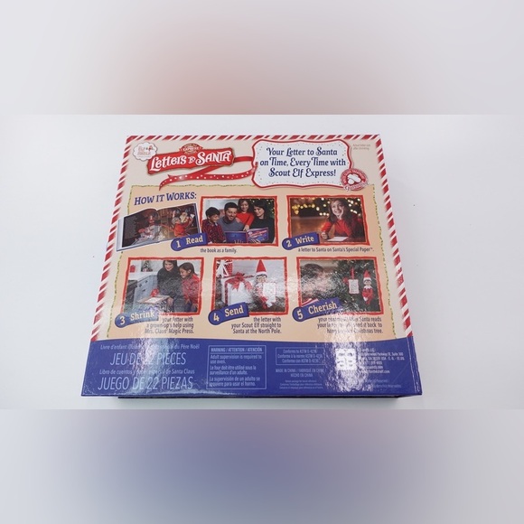 Scout Elf Express Delivers Letters to Santa Elf on th Shelf Christmas North Pole - Picture 7 of 9